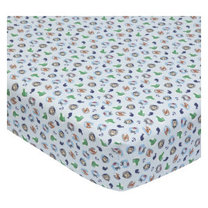 Baby Nursery Bedding Lambs Ivy Team Safari Animal Sports 100