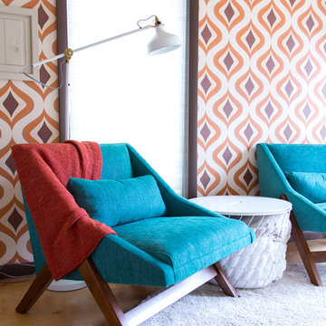 My Houzz: Retro Style in a Detached Garage-Turned-Tiny Home