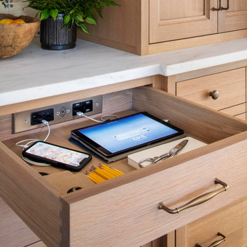 Kitchen In-Drawer Charging Outlets