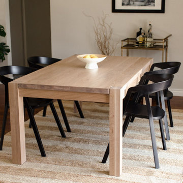 'Nova' White Oak Custom Dining Table