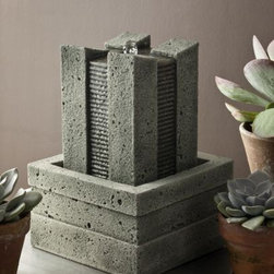 Campania Ridge Mini Series Fountain - Outdoor Fountain And Pond Accessories