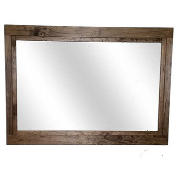 Provincial Farmhouse Style Vanity Mirror, 36"x30"