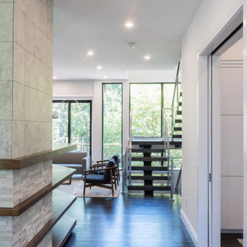 AFTER: Foyer Opens up to the Rear of the Home and Yard