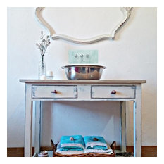 Mueble de baño shabby chic