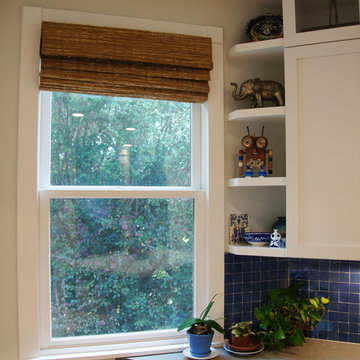 Magazine rack, corner shelves