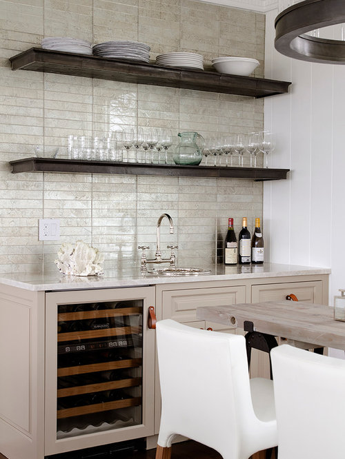 Coastal Home Bar Design Ideas, Renovations & Photos