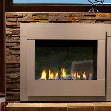 Outdoor Lifestyles Twilight Modern Indoor/Outdoor Gas Fireplace
