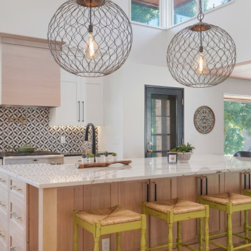 Carter Court - Transitional Eclectic Kitchen