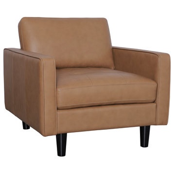 Parker Top-Grain Leather Chair