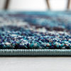 Unique Loom Blue Jardin Lilly 2' 2 x 3' 0 Area Rug