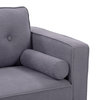 CorLiving Mulberry Fabric Upholstered Modern Sofa, Grey