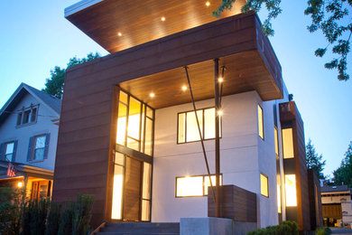 Design ideas for a contemporary exterior in Cincinnati.