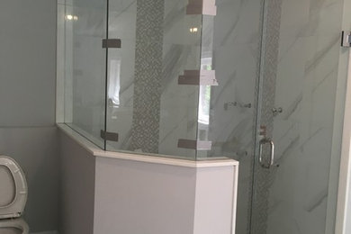Glass Railing and shower