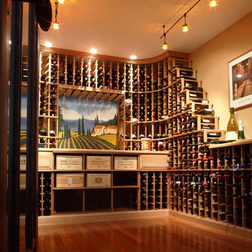 Finished Wine Cellar in Nesconset