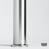 VIGO Sterling Single Hole Bathroom Faucet, Brushed Nickel