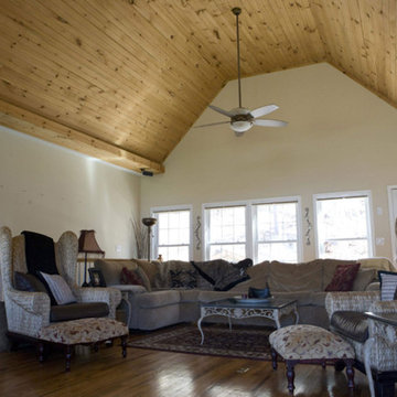Custom Wood Ceiling, The Buckingham Builders