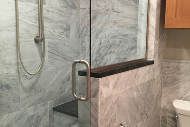 Inspiration for a small timeless bathroom remodel in Salt Lake City