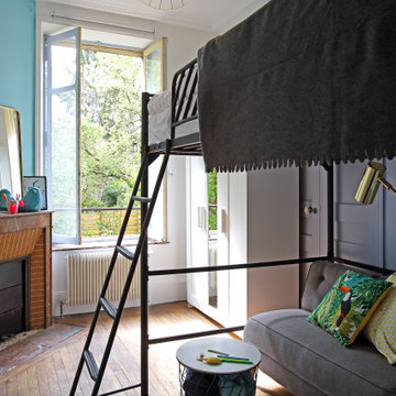 Aménagement de colocation dans un appartement Haussmannien