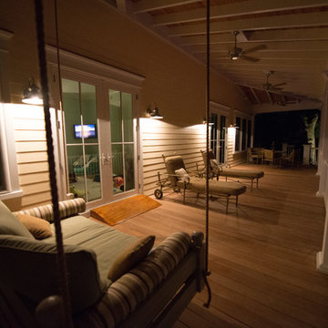 Hanging Bed Swing - Exterior Porch
