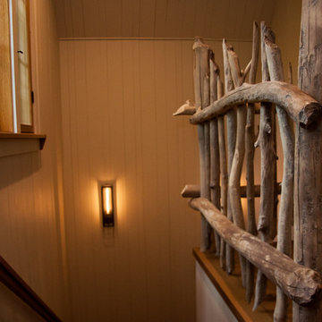 Beaver Wood Stair Rail