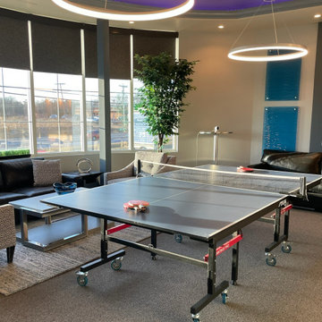 Contemporary Office Rec Room