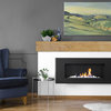 Knotty Pine Faux Wood Fireplace Mantel