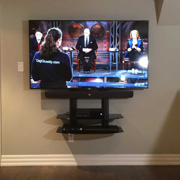 Sound bar installation - Soundbar mounting & setup