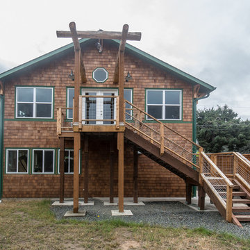 Port Angeles Detached Two-story Garage and Exercise Studio