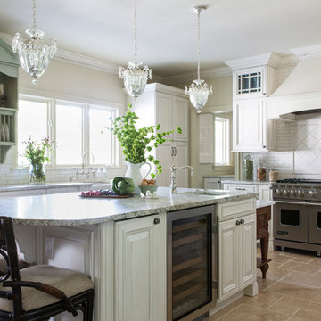 Sophisticated Country Manor Kitchen