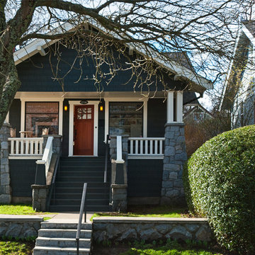 New Staircase on a renovated Arts and Crafts home