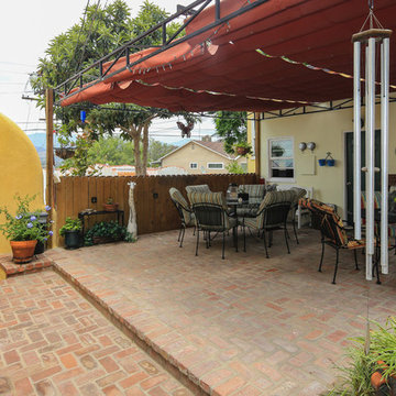 Restored Original 1940s Brick Patio