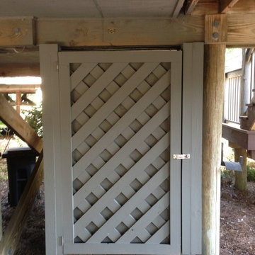 simple outdoor shower- Kiawah