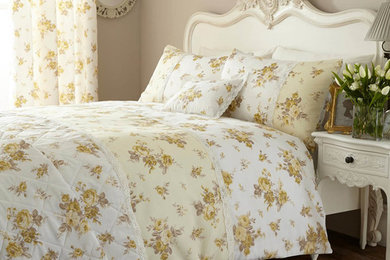 Example of a tuscan bedroom design in Madrid