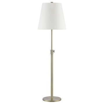Abey 1 Light Table Lamp, Antique Brushed Brass