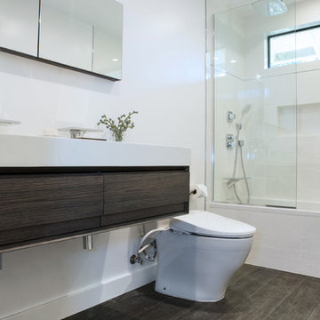 Highland Park Contemporary Bathroom Remodel