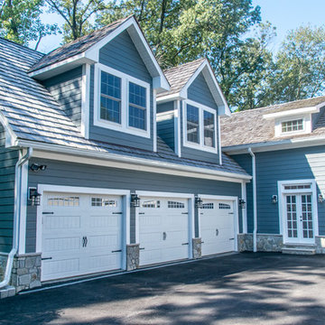 Potomac, MD. James Hardie Siding and Replacement Door