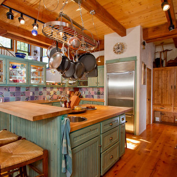 Custom Kitchen at Lynx Basin Ranch, Steamboat Springs, CO