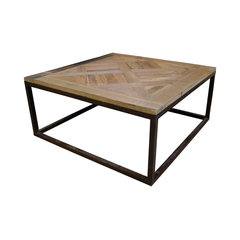 50 Most Por Square Coffee Table Dimensions For 2018 Houzz Gramercy Modern Rustic Reclaimed Parquet Wood Iron Coffee Table Square Dimensions