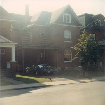 Four seasons in the garden (Glebe house in Ottawa)