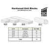 154 Pc Hardwood Unit Block Set