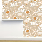 Limitless Walls - Memories of the Sea VI Wallpaper by Julia Schumacher, 24"x144" - Each roll of wallpaper is custom printed to order and has a fixed width that covers 24 inches of wall space.