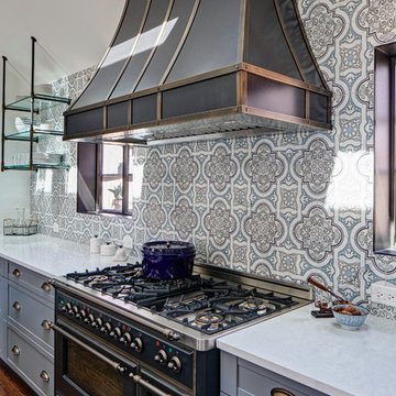 Industrial Coach House Kitchen