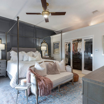 Modern Wall Master Bedroom
