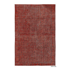 Over-dyed Turkish Vintage Rug - Area Rugs