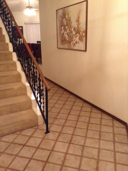 Flooring in Spanish revival