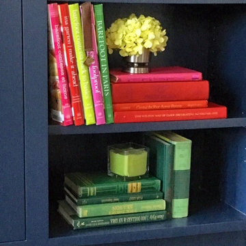 Navy Blue Kitchen Design, Alexandra Lauren Interior Design, Jackson, Tennessee