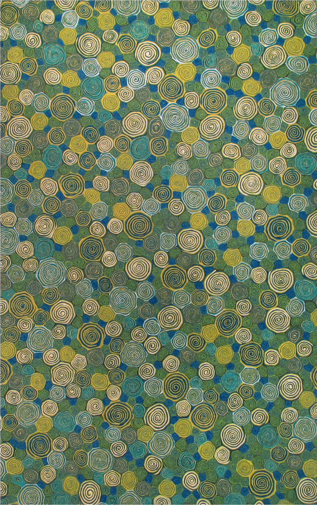 Visions III Giant Swirls Indoor/Outdoor Rug, 8'x10' - Contemporary ...