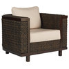 A.R.T. Home Furnishings Epicenters Outdoor Brentwood Wicker Club Chair