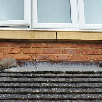 Dirty Bath Stone Cill’s Deep Cleained in Cardiff