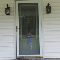 Glass Screen Door Frame Repair - Screen Doors
